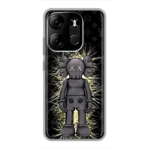 Чохли для Tecno Spark Go 2023 (BF7) - Bearbrick Louis Vuitton (PREMIUMPrint) (Bearbrick LV)