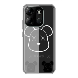 Чохли для Tecno Spark Go 2023 (BF7) - Bearbrick Louis Vuitton (PREMIUMPrint) (БеарБрік очі)