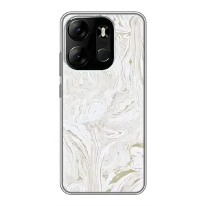 Мраморний чехол на Tecno Spark Go 2023 (BF7) (VPrint) (Білий мрамор)