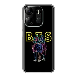 Чехлы BTS для Tecno Spark Go 2023 (BF7) (AlphaPrint)