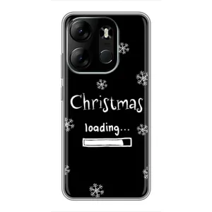Рождественские, Праздничные Чехлы для Техно Спарк Го 2023 (Christmas loading)
