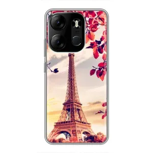Чехол Эйфелева Башня для Tecno Spark Go 2023 (BF7) - (AlphaPrint) (Эйфелева Башня)