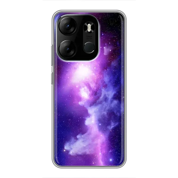 Чехол с принтом «Галактика» для TECNO Spark Go 2023 (BF7)
