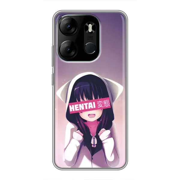 Чехол с принтом «Hentai chan» для TECNO Spark Go 2023 (BF7) Чехол с принтом «Hentai chan» для TECNO Spark Go 2023 (BF7)