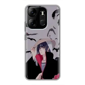 Анимешный чехол для Tecno Spark Go 2023 (BF7) (Итачи Itachi)