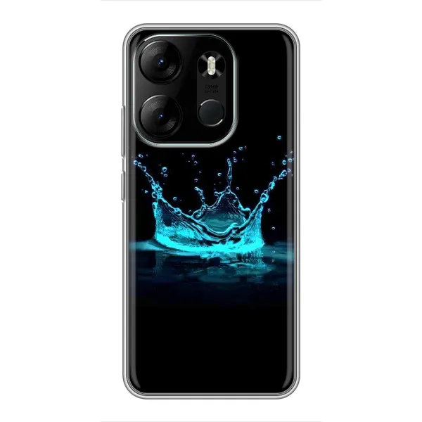 Чехол с принтом «Капля короны» для TECNO Spark Go 2023 (BF7) Чехол с принтом «Капля короны» для TECNO Spark Go 2023 (BF7)