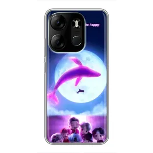 Чехлы BTS для Tecno Spark Go 2023 (BF7) (AlphaPrint) (КИТ BTS)
