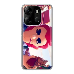 Чехол для Tecno Spark Go 2023 (BF7) Бравл Старс (VPrint) (Кольт)