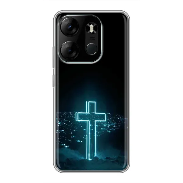 Чохол з принтом «Хрест і місто» для TECNO Spark Go 2023 (BF7) Чохол з принтом «Хрест і місто» для TECNO Spark Go 2023 (BF7)
