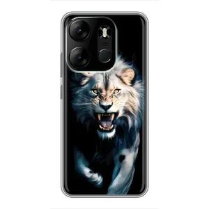 Чохол з принтом «Лев у темряві» для TECNO Spark Go 2023 (BF7)