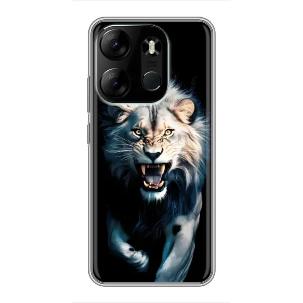 Чохол з принтом «Лев у темряві» для TECNO Spark Go 2023 (BF7) Чохол з принтом «Лев у темряві» для TECNO Spark Go 2023 (BF7)