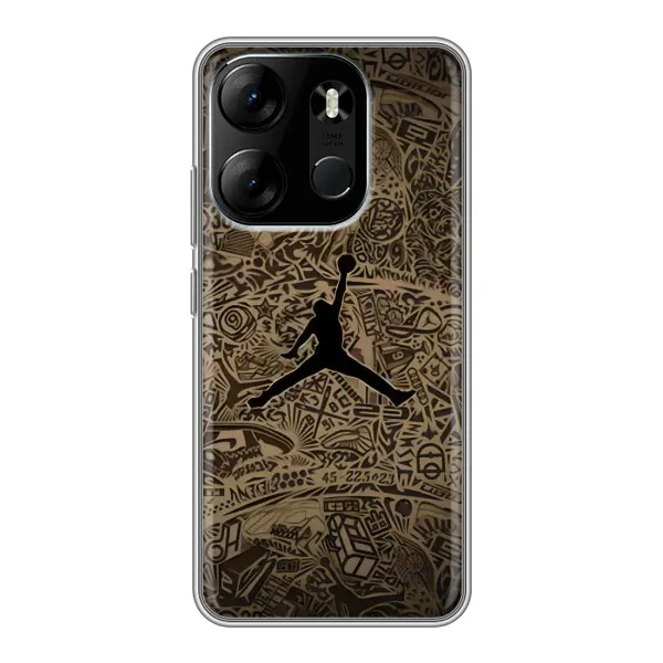 Чехол с принтом «Logo Jordan» для TECNO Spark Go 2023 (BF7)