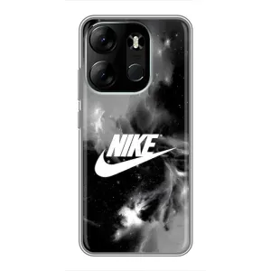 Чохол для Tecno Spark Go 2023 (BF7) - з принтом Найк (AlphaPrint) (Лого Найк)