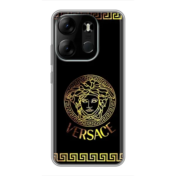 Чехол с принтом «Logo Versace» для TECNO Spark Go 2023 (BF7)