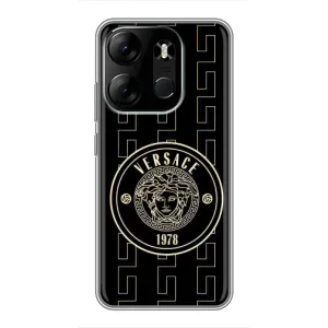 Чохли VERSACE для ТЕКНО Спарк Го 2023 (БФ7) (PREMIUMPrint) (Лого Версаче)