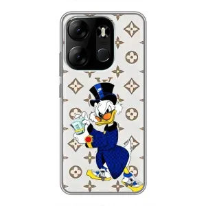 Чехли для Tecno Spark Go 2023 (BF7) - Скрудж МакДак Louis Vuitton (PREMIUMPrint) (Макдак на стилі)