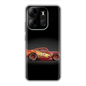 Чехол с принтом «Маквин номер 95» для TECNO Spark Go 2023 (BF7)