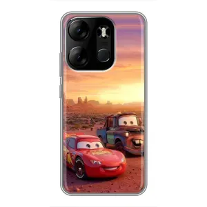 Чехол с принтом «Маквин и Метр» для TECNO Spark Go 2023 (BF7)