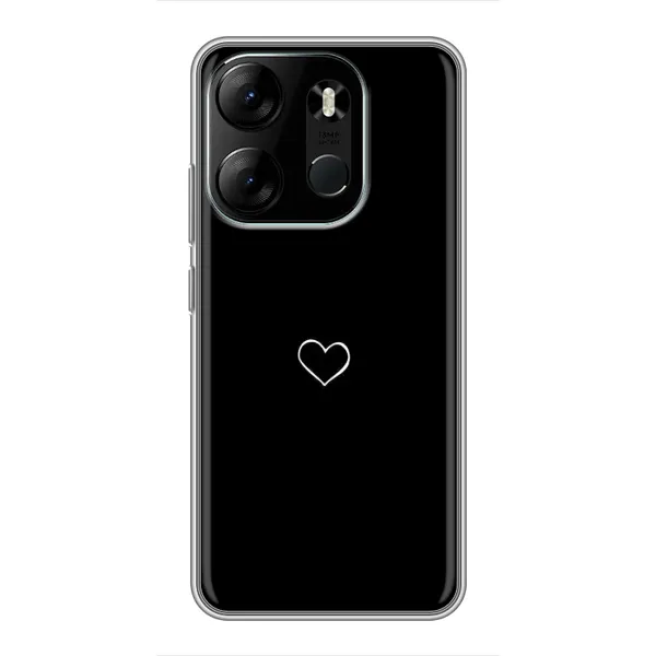 Чехол с принтом «Маленькое сердечко» для TECNO Spark Go 2023 (BF7)
