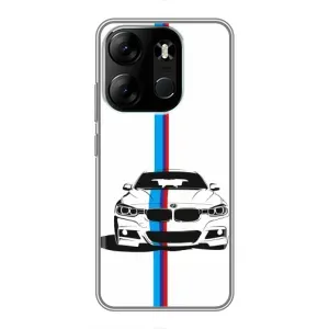 Чехол с принтом «Машина БМВ» для TECNO Spark Go 2023 (BF7)