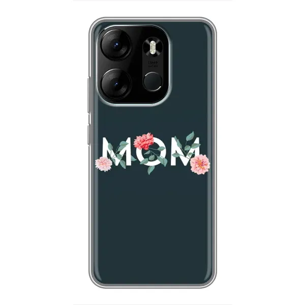 Чехол с принтом «Mom дизайн» для TECNO Spark Go 2023 (BF7)