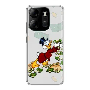 Чехли для ТЕКНО Спарк Го 2023 (БФ7) - Scrooge MagDag (PREMIUMPrint) (Money)