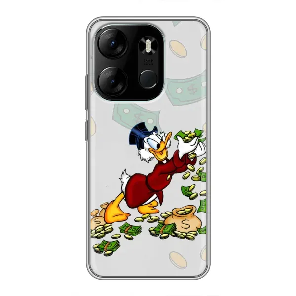Чехол с принтом «Money» для TECNO Spark Go 2023 (BF7)