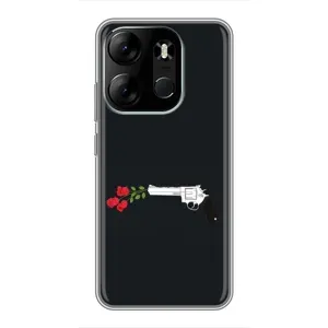 Чехлы (ART) Цветы на Tecno Spark Go 2023 (BF7) (VPrint) (Неочікувані квіти)