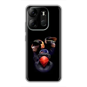 Чехол с Обезьянами Tecno Spark Go 2023 (BF7) - (AlphaPrint)