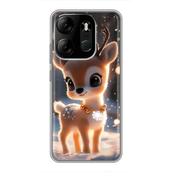Чехол с принтом «Олененок» для TECNO Spark Go 2023 (BF7)