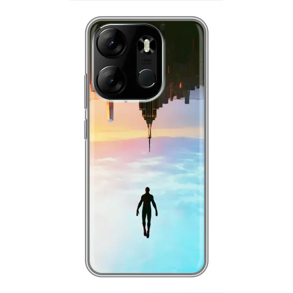 Чехол с принтом «Паук человек» для TECNO Spark Go 2023 (BF7)