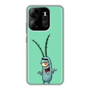 Чохол Губка Боб для ТЕКНО Спарк Го 2023 (БФ7) (Персонаж Планктон)
