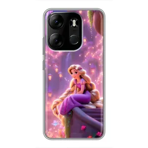 Чехол Рапунцель для Tecno Spark Go 2023 (BF7) (Рапунцель в замке)