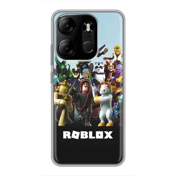 Чехол с принтом «ROBLEX» для TECNO Spark Go 2023 (BF7)