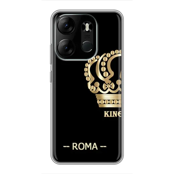Чехол с принтом «Roma» для TECNO Spark Go 2023 (BF7)