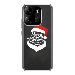 Рождественские Чехлы для Tecno Spark Go 2023 (BF7) (VPrint) (Санта Крисмас)