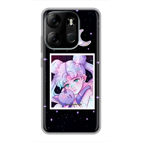 Чехол с принтом «Сейлор Мун» для TECNO Spark Go 2023 (BF7) Чехол с принтом «Сейлор Мун» для TECNO Spark Go 2023 (BF7)