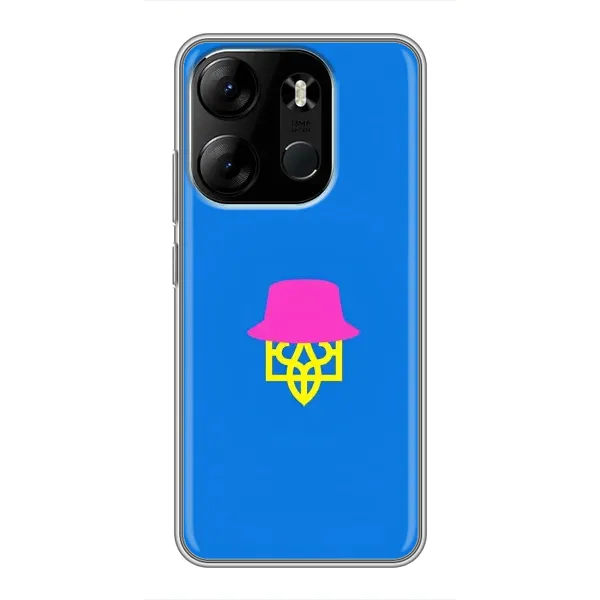 Чехол с принтом «Шапка на гербу» для TECNO Spark Go 2023 (BF7)
