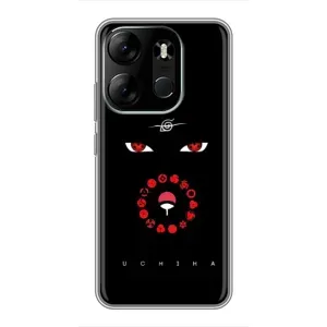 Чехлы на тему: Итачи Учиха для Tecno Spark Go 2023 (BF7) (AlphaPrint) (глаза Итачи)