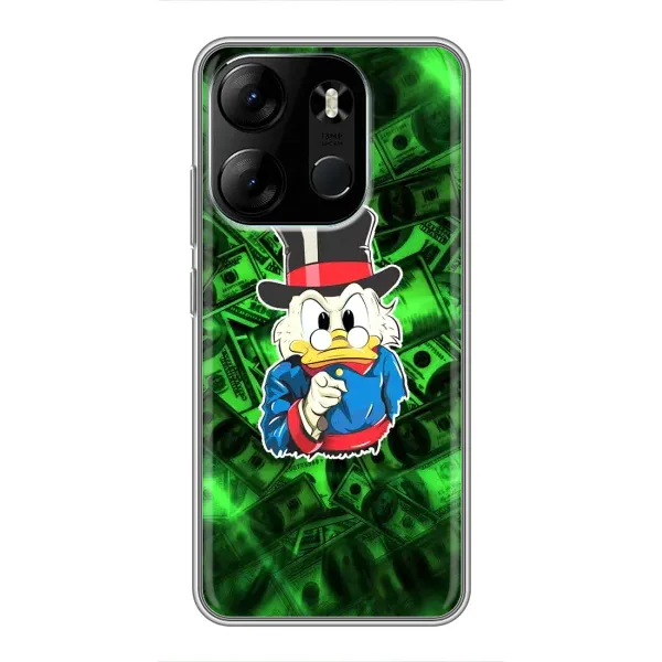 Чехол с принтом «Скрудж МакДак» для TECNO Spark Go 2023 (BF7)