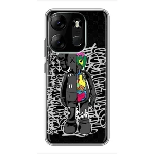 Чохли для Tecno Spark Go 2023 (BF7) - Bearbrick Louis Vuitton (PREMIUMPrint) (Стиль Bearbrick)