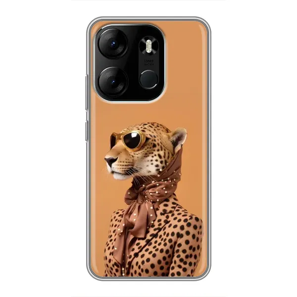 Чехол с принтом «Стильный леопард» для TECNO Spark Go 2023 (BF7) Чехол с принтом «Стильный леопард» для TECNO Spark Go 2023 (BF7)