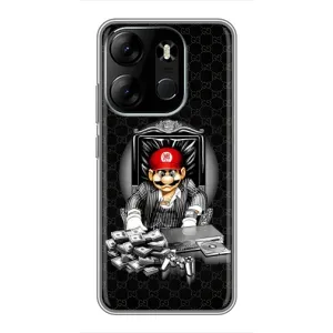 Чохли з крутими принтами для Tecno Spark Go 2023 (BF7) - (PREMIUMPrint) (Супер Маріо)
