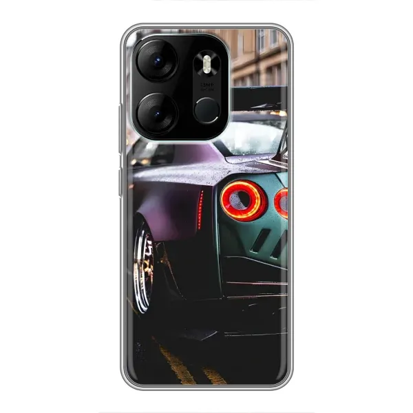 Чехол с принтом «Тачка» для TECNO Spark Go 2023 (BF7)