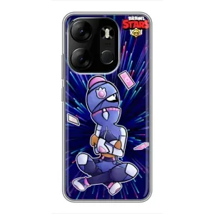 Чехлы Brawl Stars для Tecno Spark Go 2023 (BF7) (AlphaPrint) (Тара)