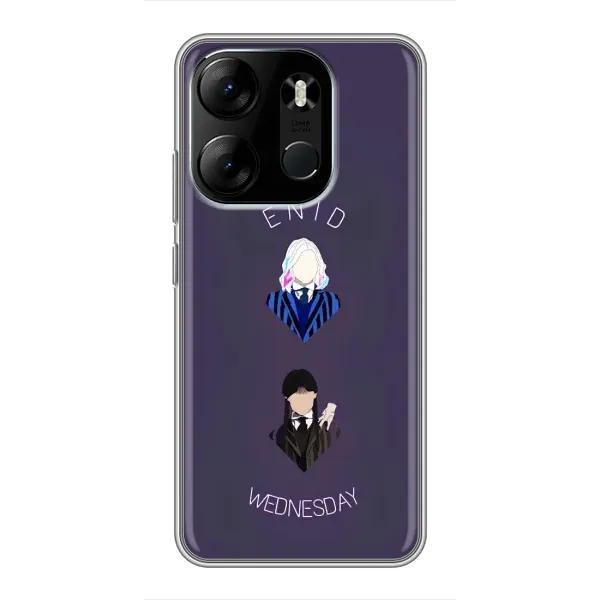 Чохол з принтом «Венздей і подруга» для TECNO Spark Go 2023 (BF7)