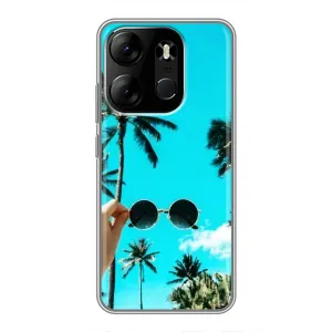 Силіконовий чохол з КАРТИНКАМИ літо для Tecno Spark Go 2023 (BF7) (AlphaPrint)