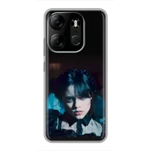 Чохол з принтом «погляд Венздей» для TECNO Spark Go 2023 (BF7)