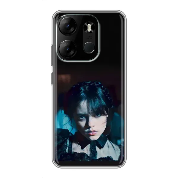 Чохол з принтом «погляд Венздей» для TECNO Spark Go 2023 (BF7)