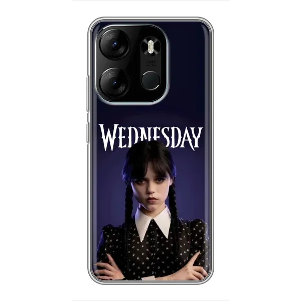 Чохол з принтом «Wednesday» для TECNO Spark Go 2023 (BF7)
